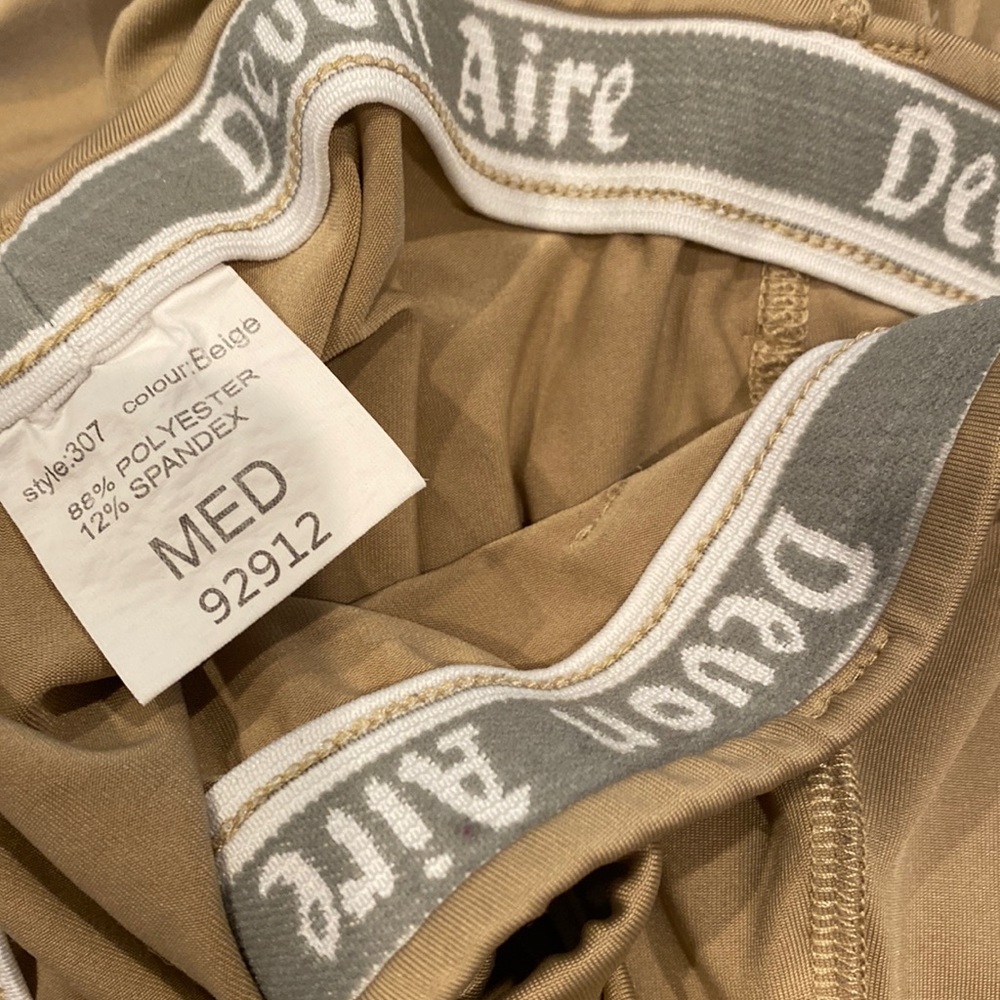 Devon wire riding breeches. Worn for one class in one show